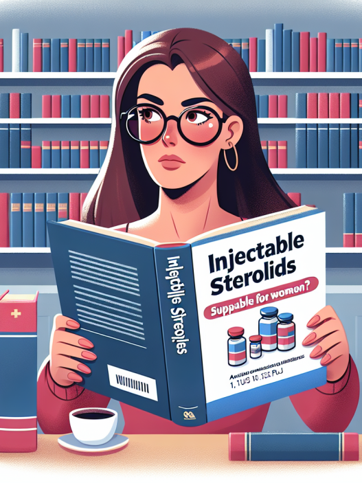 Esteroides inyectables: ¿apto para mujeres?