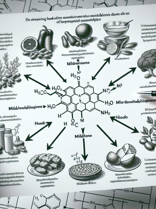 Qué alimentos facilitan el metabolismo de Mildronate Dihydricume