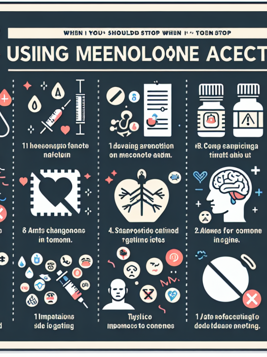 Qué señales indican que debes terminar el ciclo con Acetato de metenolona