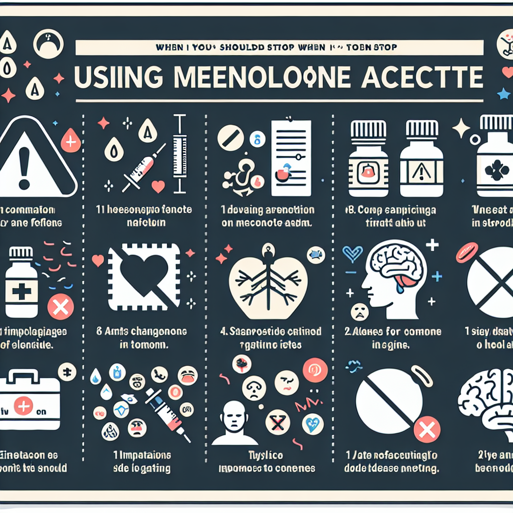 Qué señales indican que debes terminar el ciclo con Acetato de metenolona