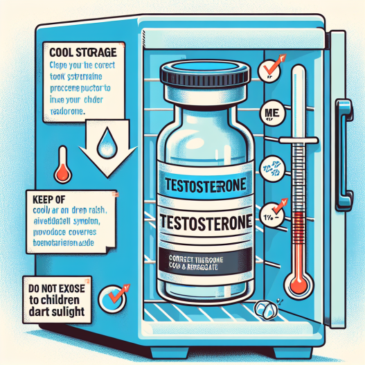 Cómo almacenar correctamente Testosterona