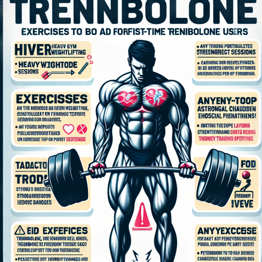 Qué ejercicios evitar si usas Trenbolone por primera vez