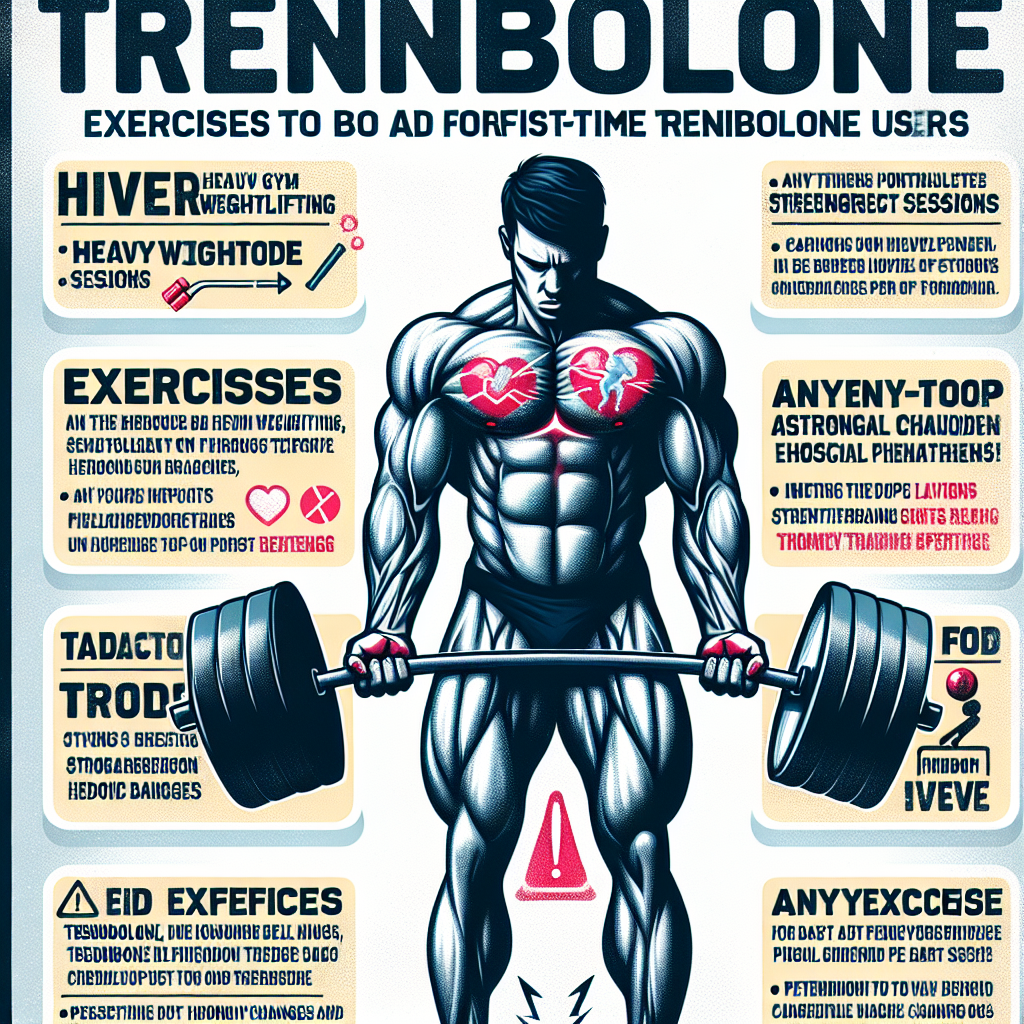 Qué ejercicios evitar si usas Trenbolone por primera vez