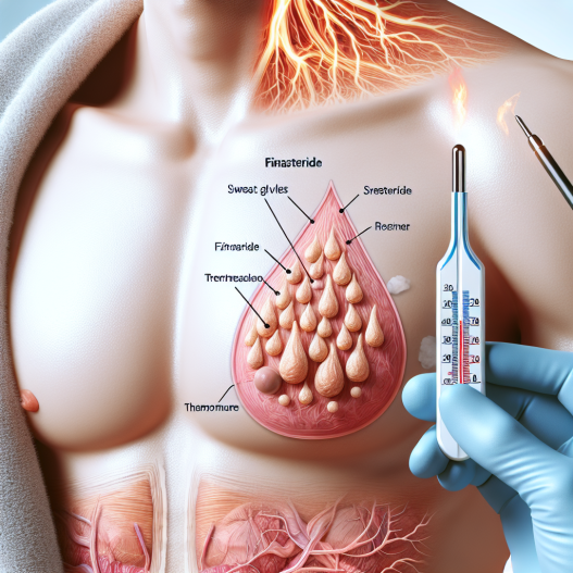 Cómo afecta Finasteride a la sudoración y termorregulación