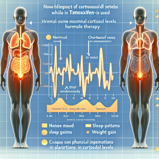 Cómo afectan los niveles de cortisol al usar Tamoxifeno