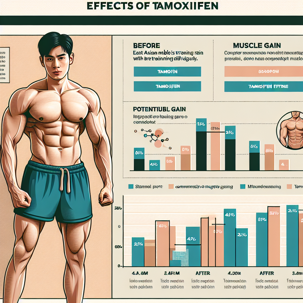 ¿Cuánto músculo es real al usar Tamoxifeno?