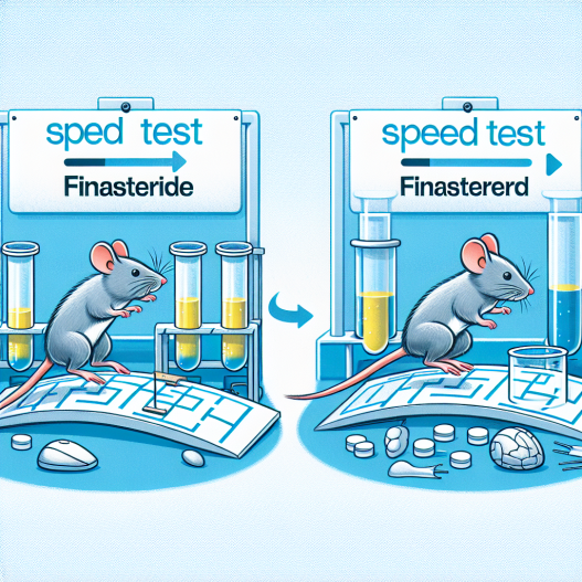 ¿Finasteride mejora el rendimiento en pruebas de velocidad?