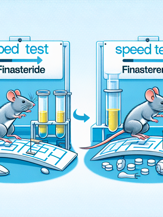 ¿Finasteride mejora el rendimiento en pruebas de velocidad?