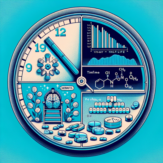 La vida media de Modafinil (Provigil) y su impacto en el rendimiento