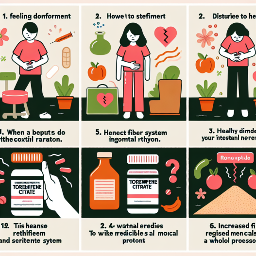 Qué hacer si Citrato de toremifeno altera tu ritmo intestinal
