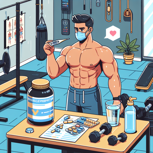 Qué hacer si tienes fiebre usando Preparativos para ganar masa muscular