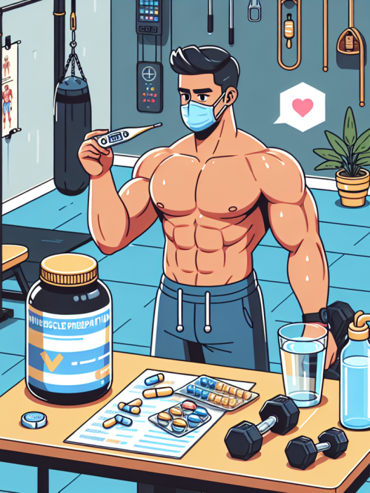 Qué hacer si tienes fiebre usando Preparativos para ganar masa muscular