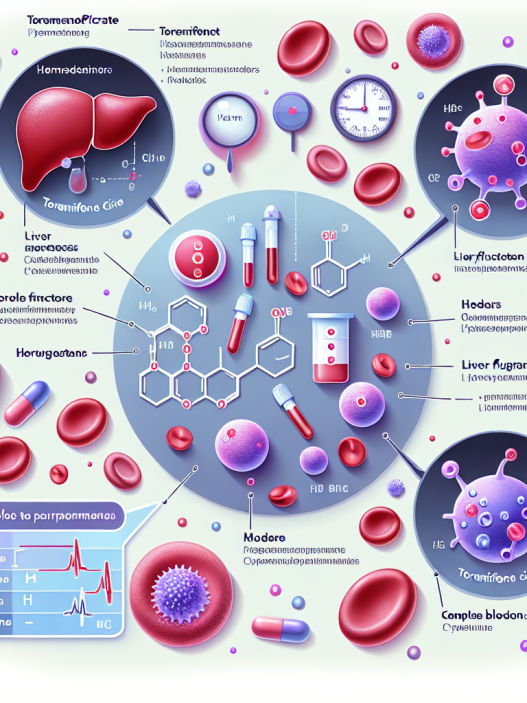 Qué parámetros vigilar en sangre al usar Citrato de toremifeno