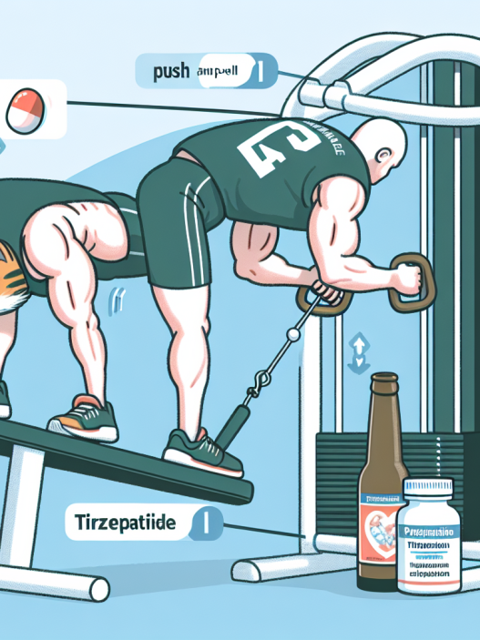 Qué rutina de empuje y tracción va mejor con Tirzepatide