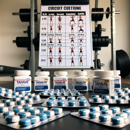 Tadalafil y entrenamiento de circuito
