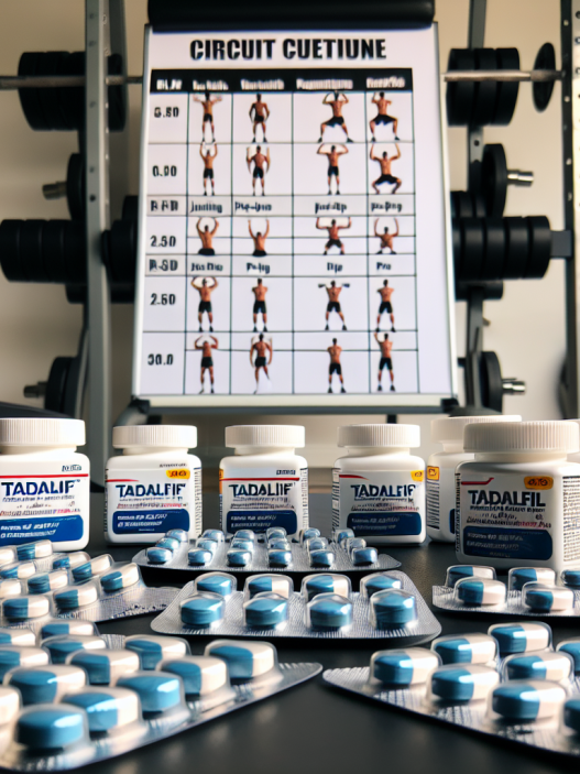 Tadalafil y entrenamiento de circuito