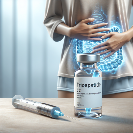 Tirzepatide y sensación de hinchazón abdominal