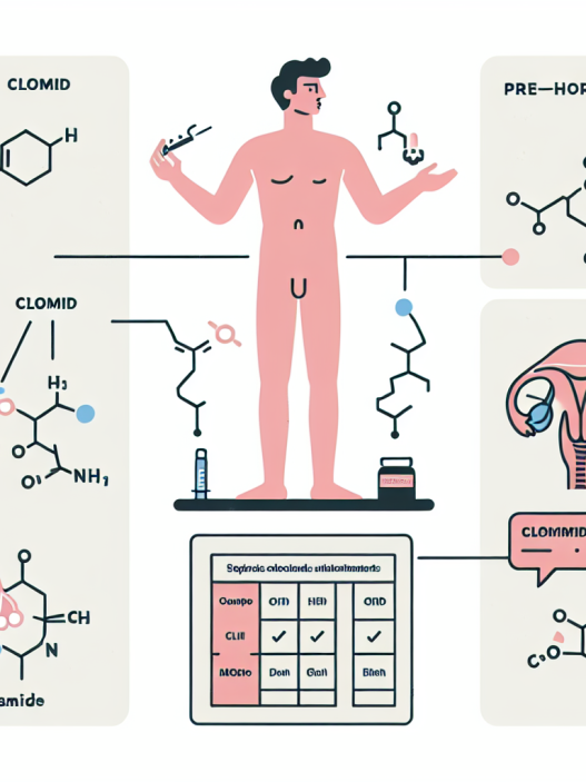 Clomid y suplementos pre-hormonales: diferencias