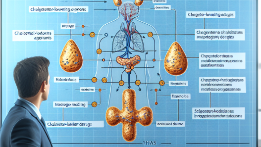 Cómo afecta Colesterol - agentes reductores al eje HPTA