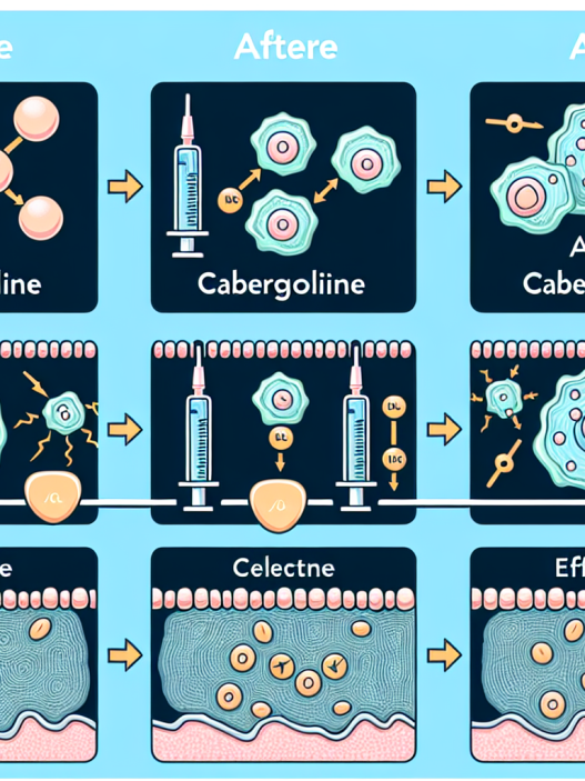 Cómo influye Cabergolina en el volumen celular
