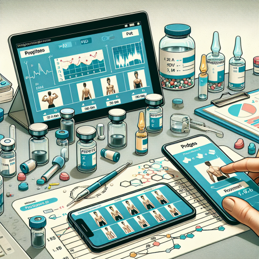 Cómo monitorear el progreso con fotos durante Cursos de péptidos