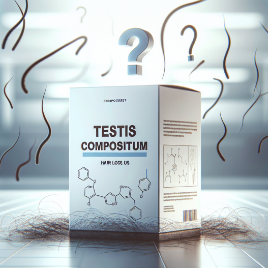 ¿Puede Testis Compositum causar caída del cabello?