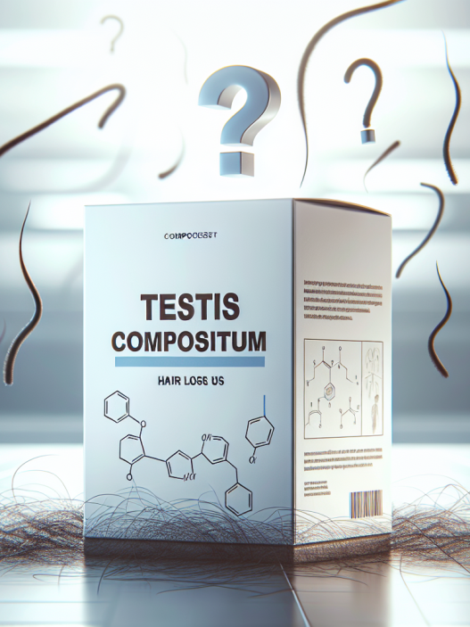 ¿Puede Testis Compositum causar caída del cabello?