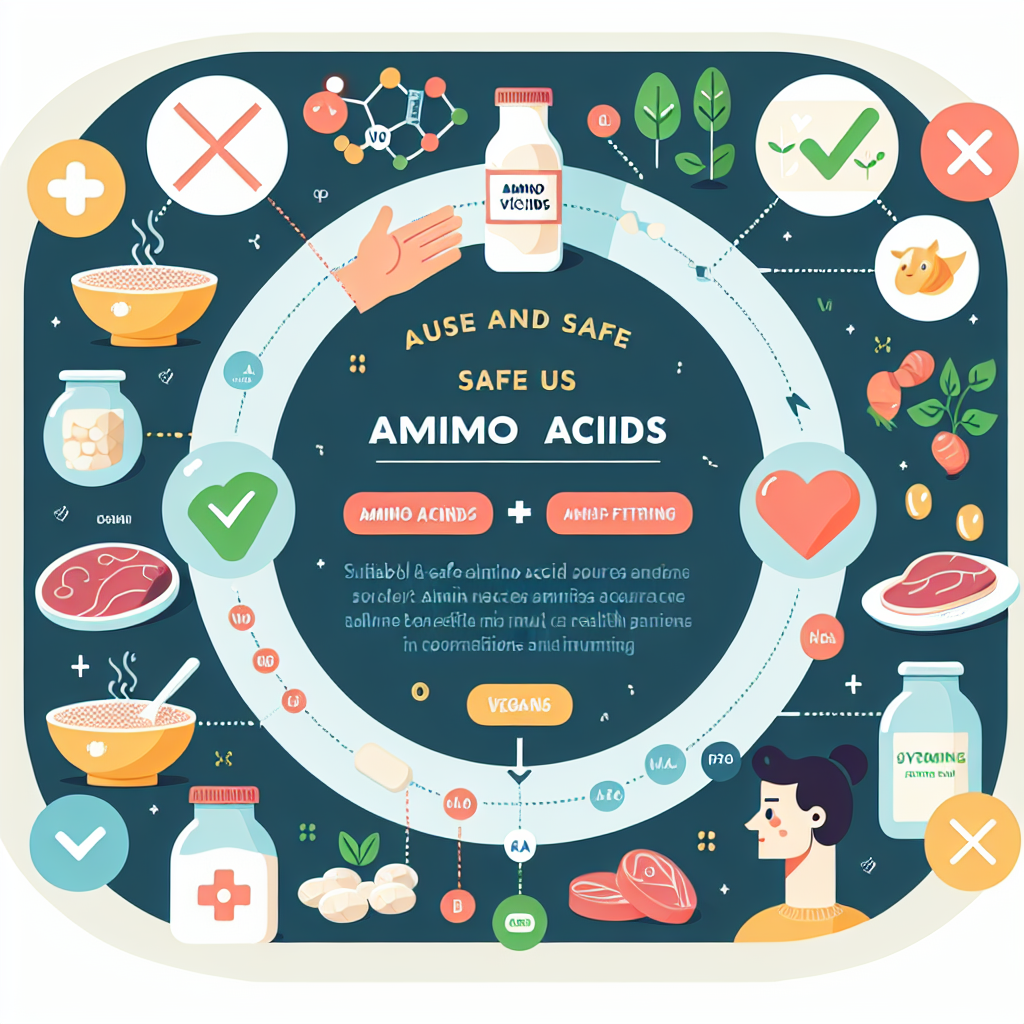 ¿Pueden los veganos usar Aminoácidos sin riesgos adicionales?