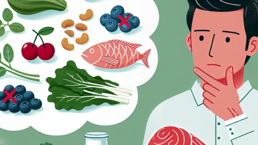 Qué evitar comer al usar Apoyo al cerebro y la memoria