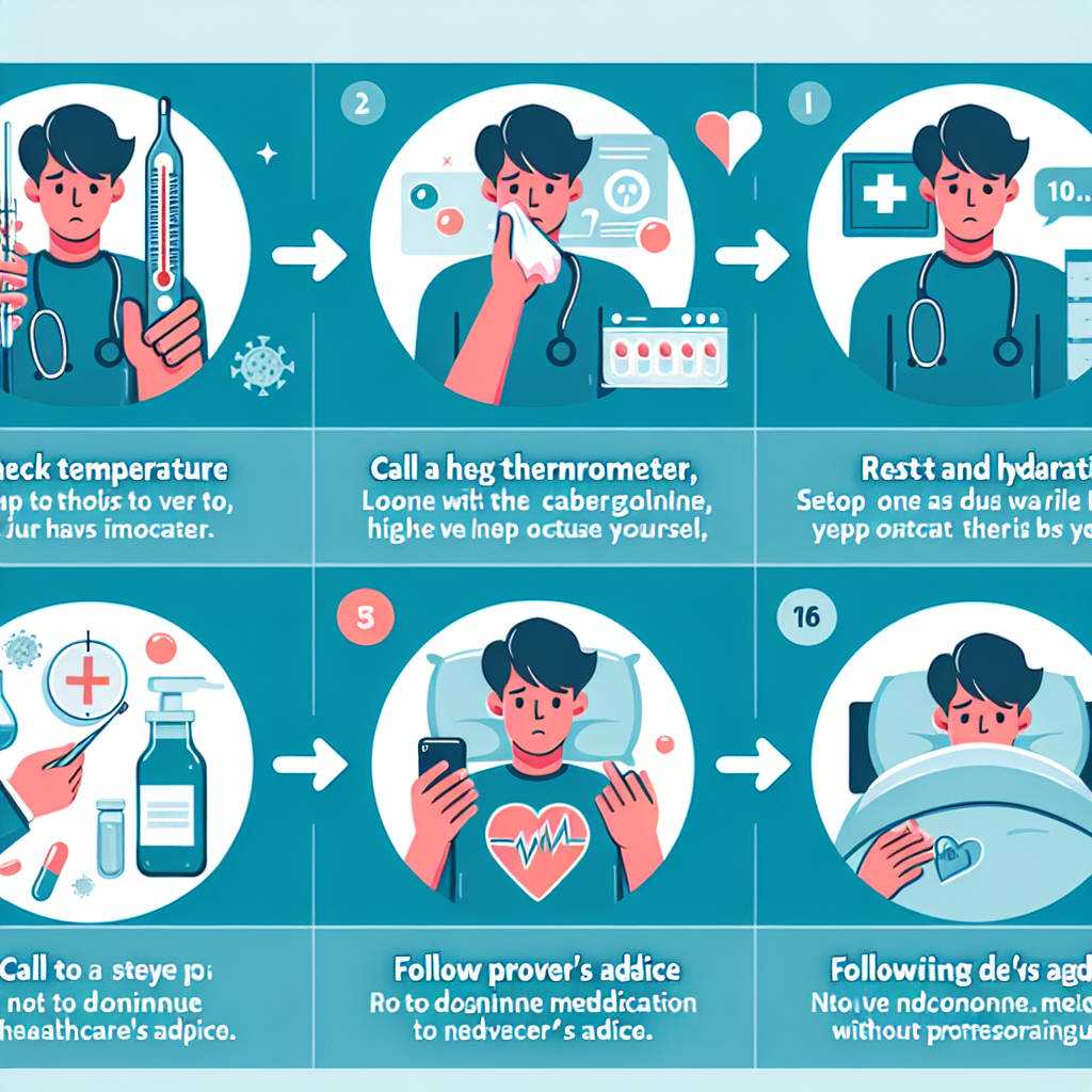 Qué hacer si tienes fiebre usando Cabergolina