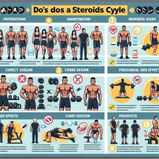Qué no hacer durante un ciclo con Cursos de esteroides para principiantes