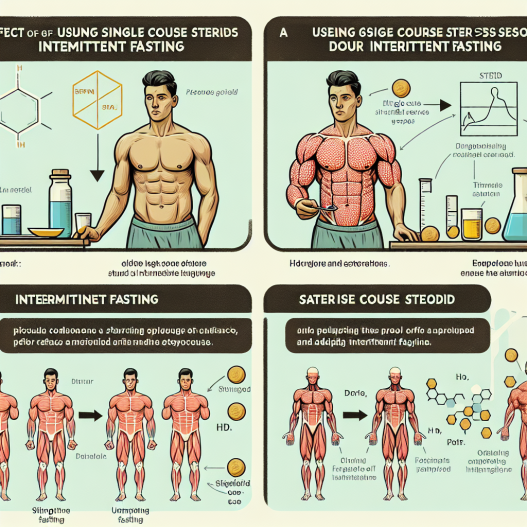 ¿Se puede usar Esteroides Cursos en solitario durante el ayuno intermitente?
