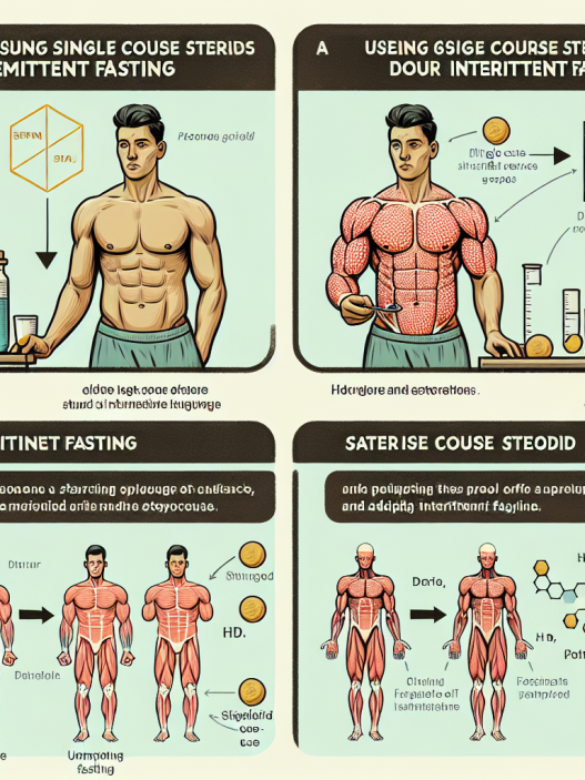 ¿Se puede usar Esteroides Cursos en solitario durante el ayuno intermitente?
