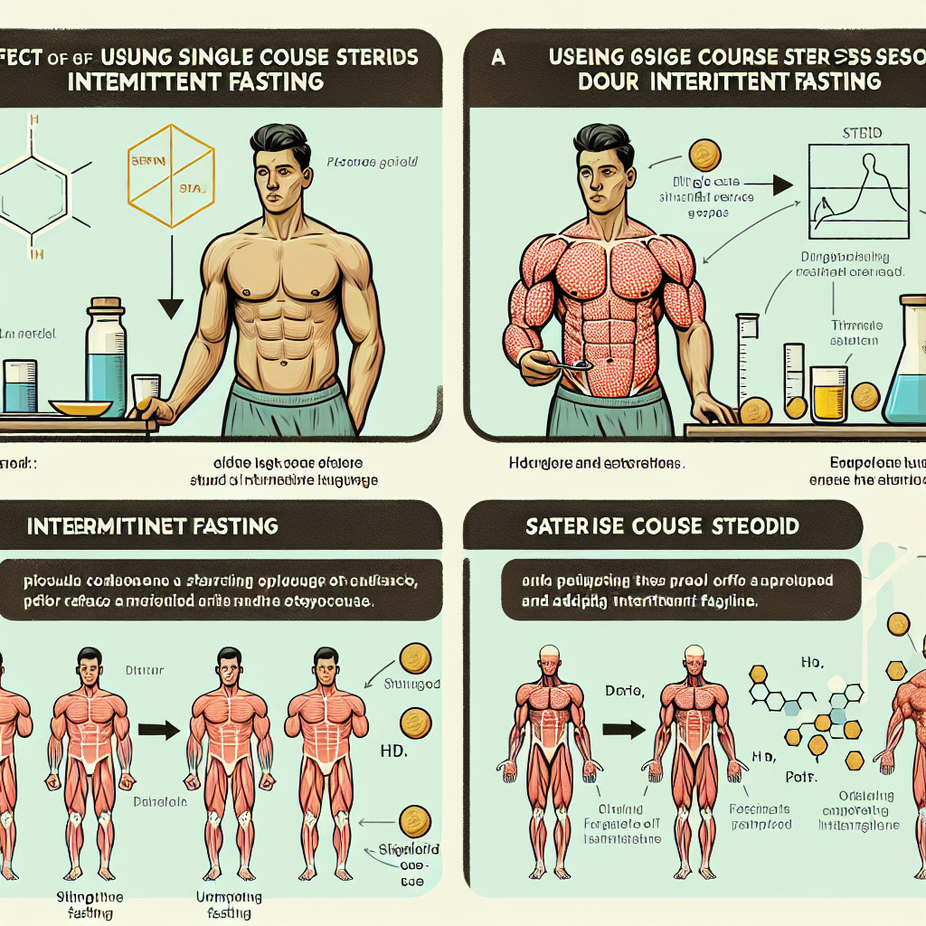 ¿Se puede usar Esteroides Cursos en solitario durante el ayuno intermitente?