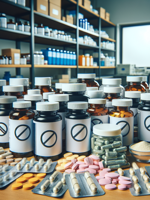 Suplementos prohibidos con Vitamines