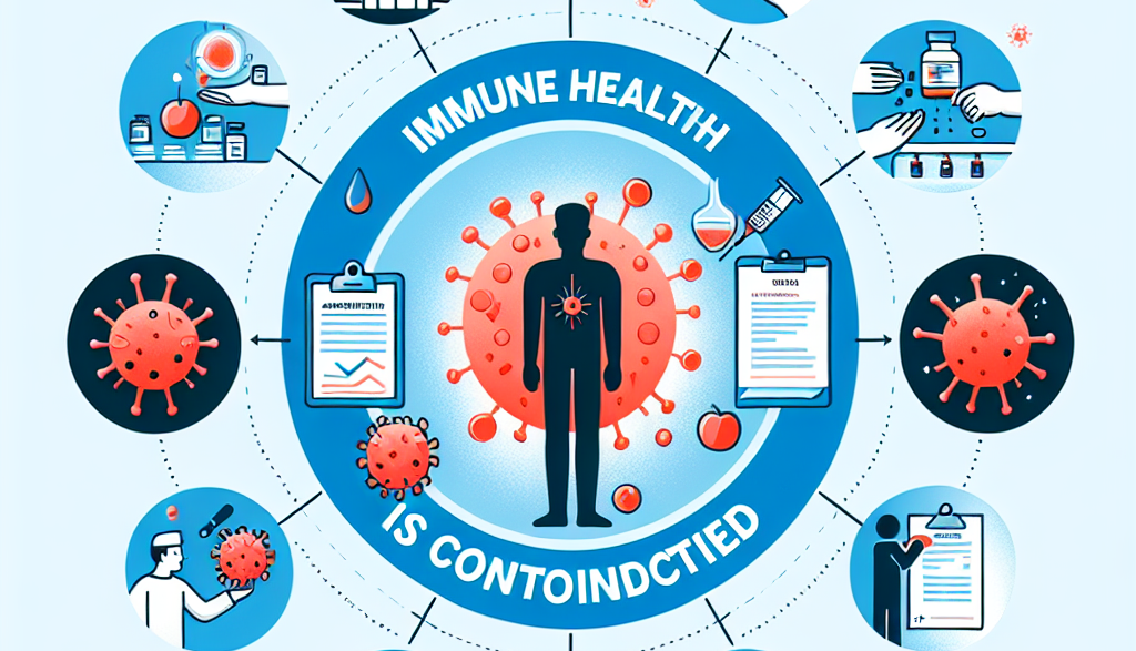 Casos en los que Salud inmunológica está contraindicado
