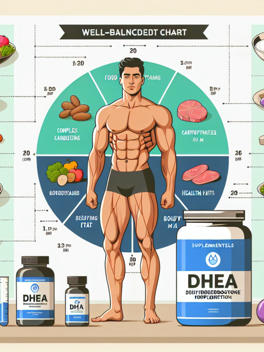 Cómo ajustar la dieta con Dehydroepiandrosteron para definición