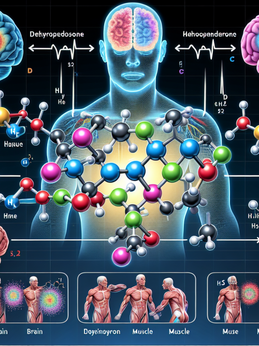 Dehydroepiandrosteron en fases de activación neuromuscular
