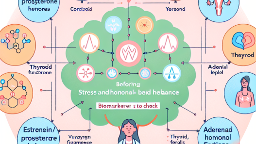 Qué biomarcadores revisar antes de usar Estrés y equilibrio hormonal