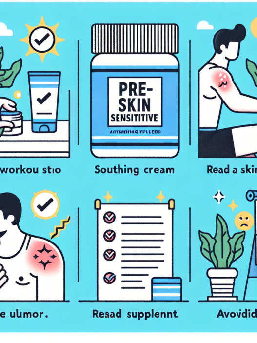 Qué hacer si Pre-Entrenamiento causa sensibilidad en la piel